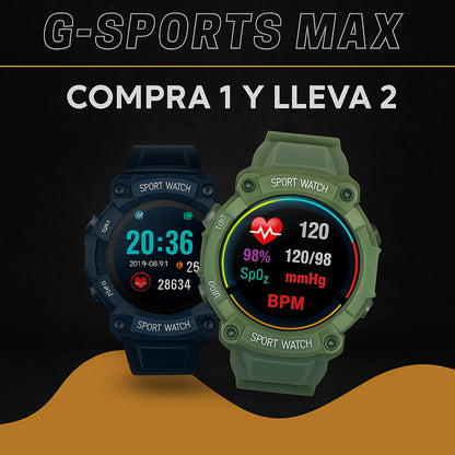 Reloj Inteligente indestructible G-SportsMax® - ¡COMPRA 1 Y LLÉVATE 2 SOLO HOY! 🔥