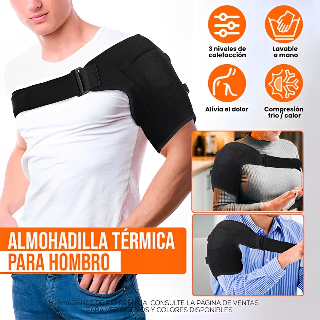 ThermoFlex® – Hombrera y Rodillera Térmica Recargable (ALIVIO SIN CIRUGÍAS) - Envío Gratis